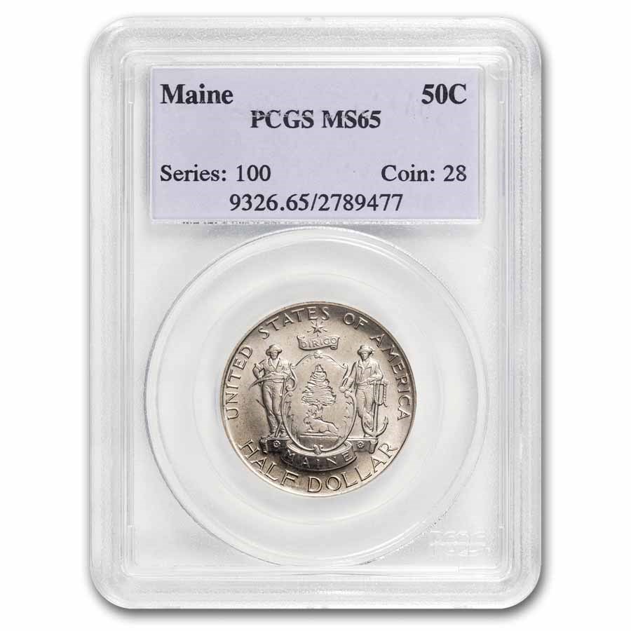 1920 Maine Centennial Half Dollar MS-65 PCGS