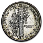 1920 Mercury Dime BU