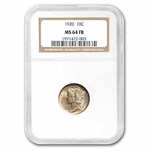 1920 Mercury Dime MS-64 NGC (FB)