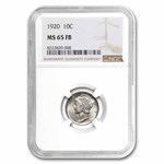 1920 Mercury Dime MS-65 FB NGC (FB)