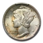 1920 Mercury Dime MS-65 PCGS (FB)