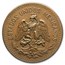 1920 Mexico Bronze 20 Centavos AU