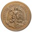 1920 Mexico Bronze 20 Centavos Avg Circ