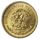 1920 Mexico Gold 20 Pesos BU