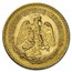 1920 Mexico Gold 5 Pesos BU