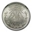 1920 Mexico Silver 20 Centavos MS-67 NGC