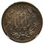 1920-Mo Mexico Bronze 10 Centavos AU-58 NGC (Brown)
