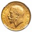 1920-P Australia Gold Sovereign George V MS-62 NGC