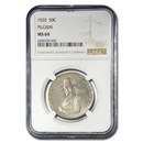 1920 Pilgrim Tercentenary Half Dollar MS-64 NGC 1920 Pilgrim Tercentenary Half Dollar MS-64 NGC