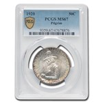 1920 Pilgrim Tercentenary Half Dollar MS-67 PCGS