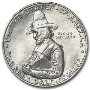 1920 Pilgrim Tercentenary Half MS-64 1920 Pilgrim Tercentenary Half MS-64