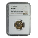 1920-S Buffalo Nickel MS-65* NGC
