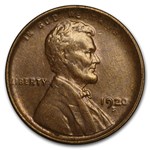 1920-S Lincoln Cent AU