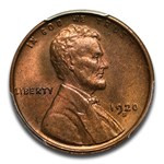 1920-S Lincoln Cent MS-65 PCGS (Red/Brown)