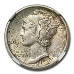 1920-S Mercury Dime AU-58 NGC (FB)