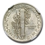 1920-S Mercury Dime AU-58 NGC (FB)