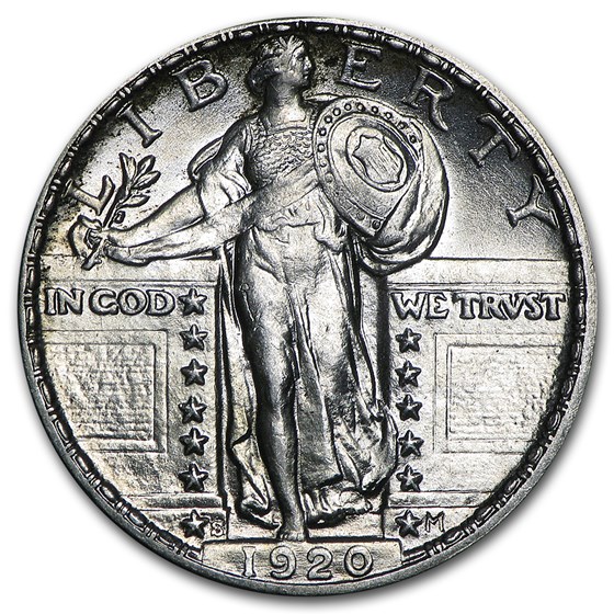 1920-S Standing Liberty Quarter BU 1920-S Standing Liberty Quarter BU