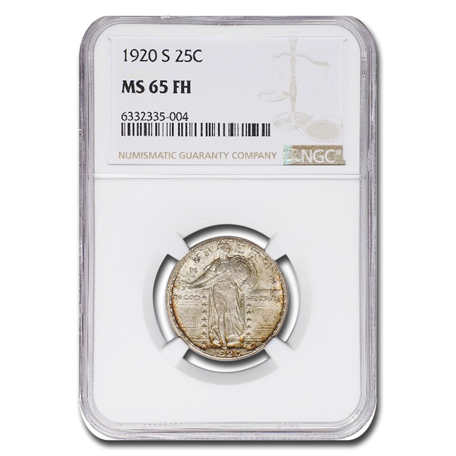 1920-S Standing Liberty Quarter MS-65 NGC (FH)
