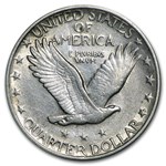 1920 Standing Liberty Quarter AU