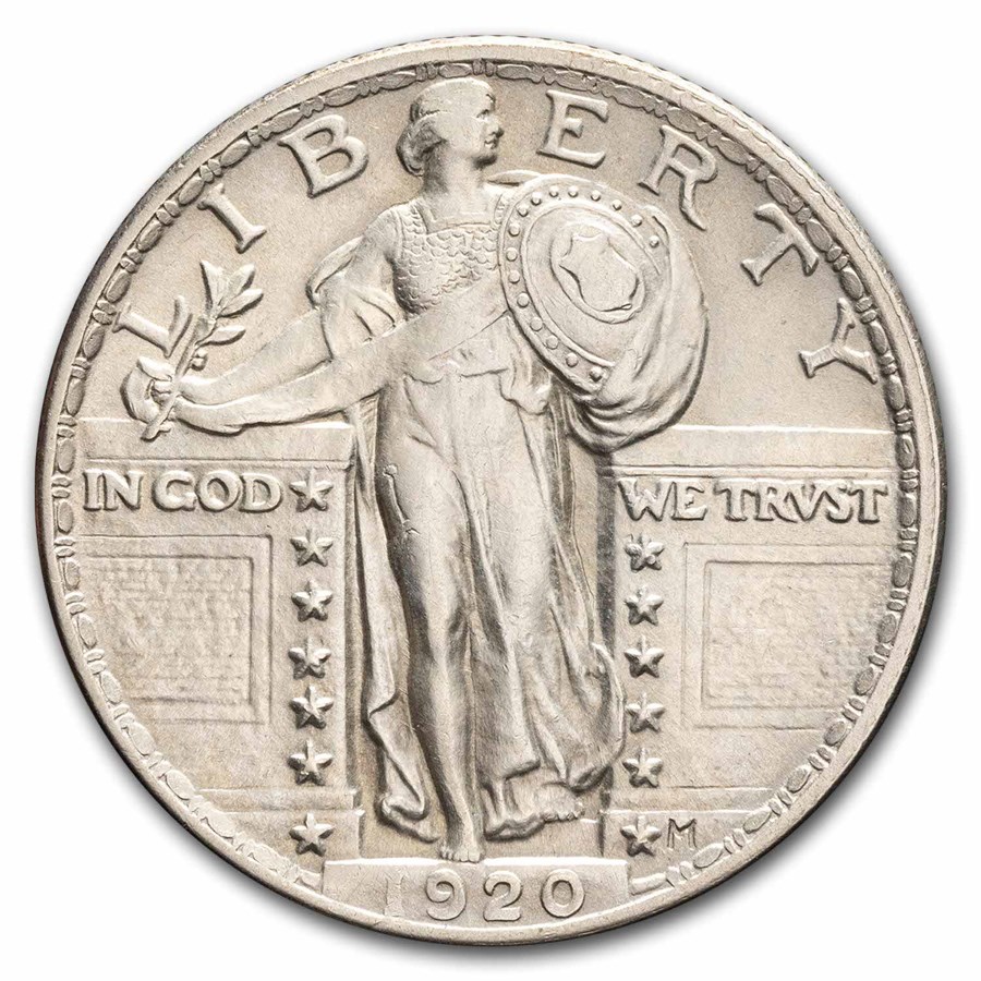 1920 Standing Liberty Quarter BU
