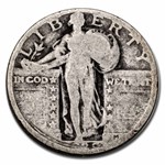 1920 Standing Liberty Quarter Good (Very Weak Date)
