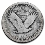 1920 Standing Liberty Quarter Good (Very Weak Date)