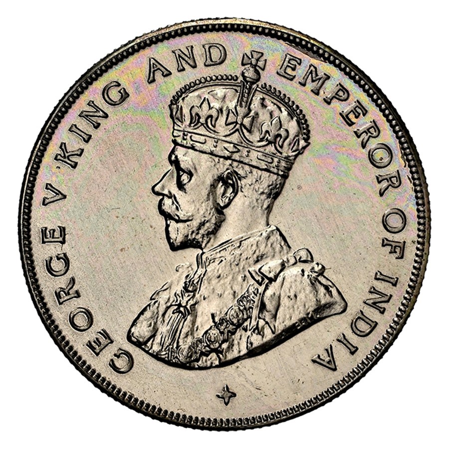 1920 Straits Settlements AR Restrike Dollar George V PF-65 NGC