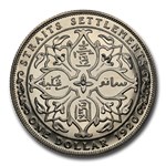 1920 Straits Settlements Silver Dollar George V PF-64 NGC