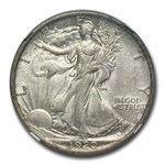 1920 Walking Liberty Half Dollar AU-58 NGC