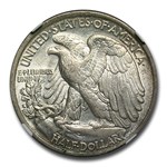 1920 Walking Liberty Half Dollar AU-58 NGC
