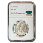 1920 Walking Liberty Half Dollar MS-64 NGC CAC