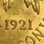 1921/10 Mexico Gold 20 Pesos AU-58 PCGS