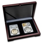 1921/2021 Morgan Silver Dollar 2 Coin Set