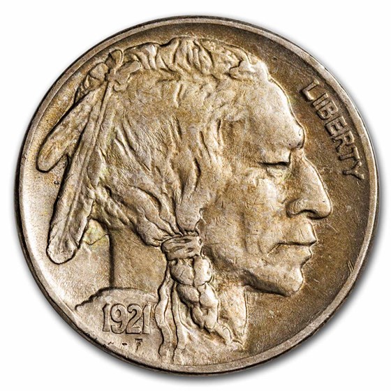 1921 Buffalo Nickel AU 1921 Buffalo Nickel AU