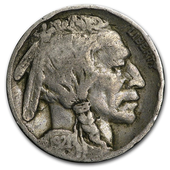 1921 Buffalo Nickel Good-VG