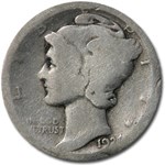 1921-D Mercury Dime Fair