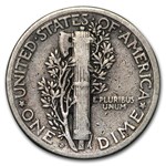 1921-D Mercury Dime Fine