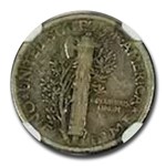 1921-D Mercury Dime VF-30 NGC