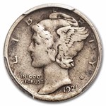1921-D Mercury Dime VF-35 PCGS