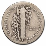 1921-D Mercury Dime VG (Details)
