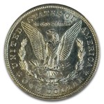 1921-D Morgan Dollar MS-62 PCGS (Struck Through Obverse)