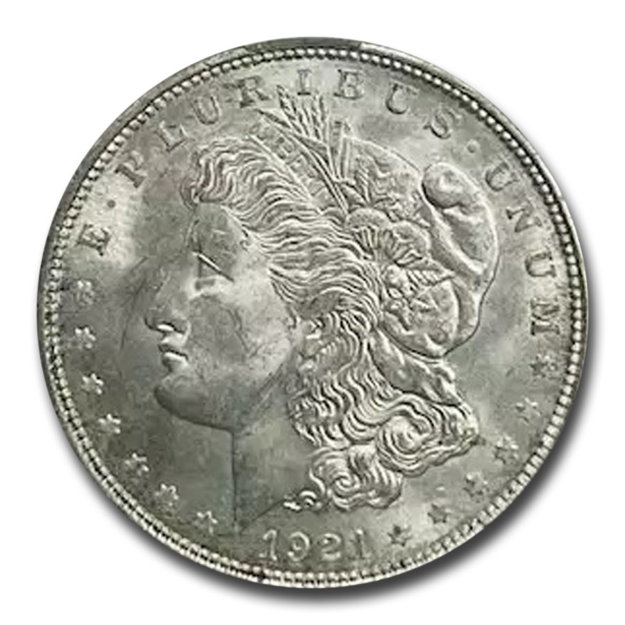 1921-D Morgan Dollar MS-64 CACG