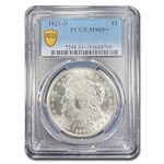 1921-D Morgan Dollar MS-65+ PCGS (Plus)
