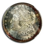 1921-D Morgan Dollar MS-66 NGC (Toned)