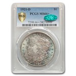 1921-D Morgan Dollar MS-66+ PCGS CAC