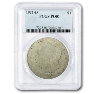 1921-D Morgan Dollar Poor-1 PCGS (Low Ball Registry Coin) 1921-D Morgan Dollar Poor-1 PCGS (Low Ball Registry Coin)