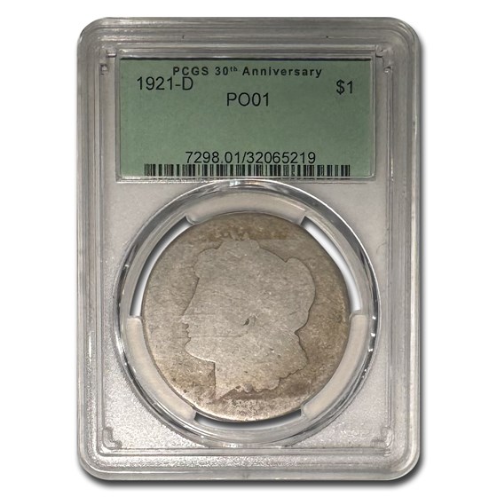 1921-D Morgan Dollar Poor-1 PCGS