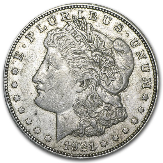 1921-D Morgan Dollar XF-45 PCGS (VAM-1A, God We Tru-t, Top-100) 1921-D Morgan Dollar XF-45 PCGS (VAM-1A, God We Tru-t, Top-100)
