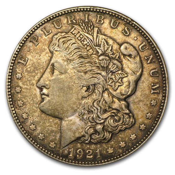 1921-D Morgan Dollar XF-45 (VAM-1A, In God We Tru-t, Top-100) 1921-D Morgan Dollar XF-45 (VAM-1A, In God We Tru-t, Top-100)