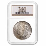 1921-D Morgan Silver Dollar MS-64 NGC